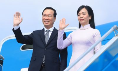 PRESIDENT VO VAN THUONG SETS OFF FOR OFFICIAL VISIT TO JAPAN